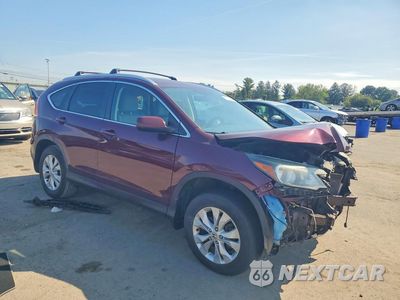 Czwarte zdjęcie samochodu z boku: 2014 HONDA CR-V EXL VIN:5J6RM4H72EL030783 - miniatura