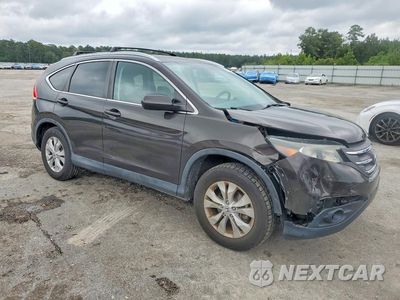 Czwarte zdjęcie samochodu z boku: 2014 HONDA CR-V EXL VIN:2HKRM4H73EH665957 - miniatura