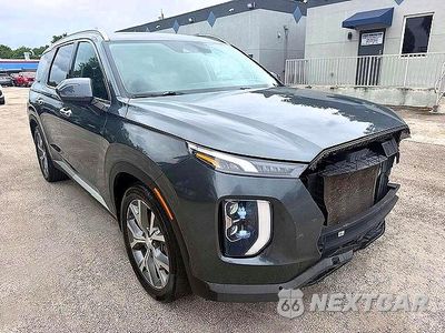 Czwarte zdjęcie samochodu z boku: 2021 HYUNDAI PALISADE SEL VIN:KM8R4DHE9MU278344 - miniatura