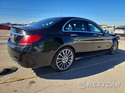 Trzecie zdjęcie samochodu z tyłu: 2019 MERCEDES-BENZ C 300 VIN:55SWF8DB7KU295040 - miniatura