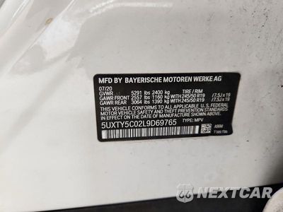 Zdjęcie 13 z 13 samochodu: 2020 BMW X3 XDRIVE30I VIN:5UXTY5C02L9D69765 - miniatura