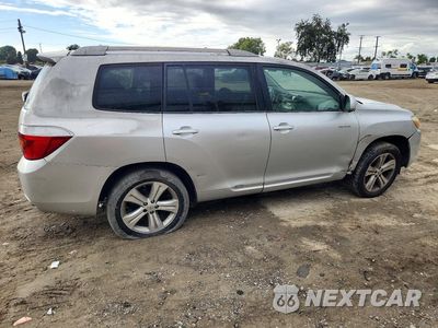 Trzecie zdjęcie samochodu z tyłu: 2008 TOYOTA HIGHLANDER SPORT VIN:JTEDS43A082026455 - miniatura