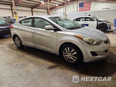 Czwarte zdjęcie samochodu z boku: 2012 HYUNDAI ELANTRA GLS VIN:KMHDH4AE2CU414241 - miniatura