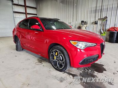 Czwarte zdjęcie samochodu z boku: 2021 ALFA ROMEO STELVIO TI VIN:ZASPAKBN9M7D10166 - miniatura