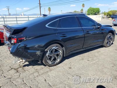 Trzecie zdjęcie samochodu z tyłu: 2024 HYUNDAI SONATA SEL VIN:KMHL14JAXRA407075 - miniatura