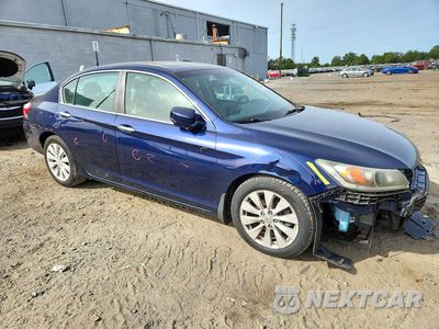 Czwarte zdjęcie samochodu z boku: 2014 HONDA ACCORD EXL VIN:1HGCR2F82EA153252 - miniatura