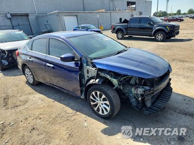 Czwarte zdjęcie samochodu z boku: 2019 NISSAN SENTRA SV VIN:3N1AB7AP6KY309888 - miniatura