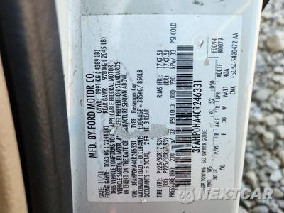 Zdjęcie 13 z 13 samochodu: 2012 FORD FUSION SE VIN:3FAHP0HA4CR246331 - miniatura