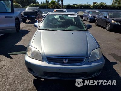 Piąte zdjęcie samochodu w środku: 2000 HONDA CIVIC EX VIN:2HGEJ864XYH535437 - miniatura