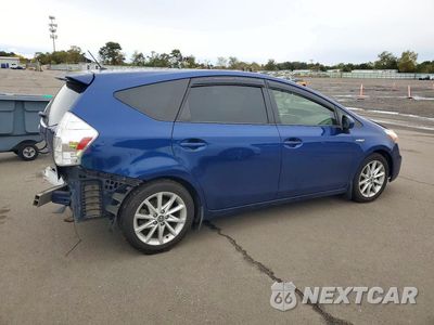 Trzecie zdjęcie samochodu z tyłu: 2013 TOYOTA PRIUS V TWO VIN:JTDZN3EU7D3231133 - miniatura