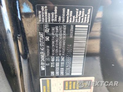 Zdjęcie 12 z 12 samochodu: 2011 MERCEDES-BENZ E 350 VIN:WDDKJ5GB8BF116014 - miniatura