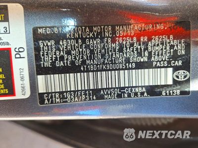 Zdjęcie 12 z 12 samochodu: 2013 TOYOTA CAMRY HYBRID LE VIN:4T1BD1FK9DU085149 - miniatura