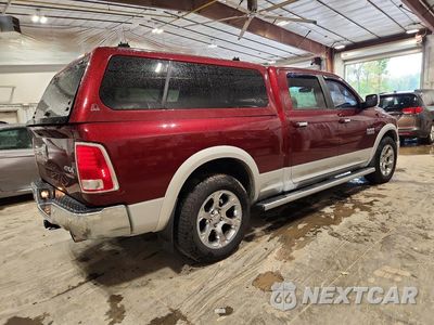 Trzecie zdjęcie samochodu z tyłu: 2018 RAM 1500 LARAMIE VIN:1C6RR7VM8JS258491 - miniatura