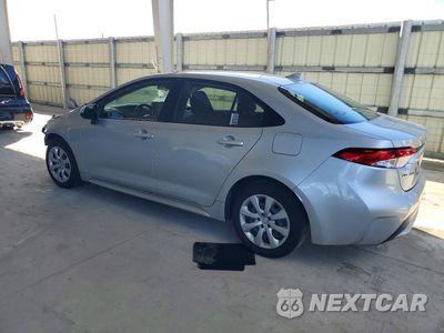 Drugie zdjęcie samochodu z przodu: 2020 TOYOTA COROLLA LE VIN:JTDEPRAE1LJ101207 - miniatura