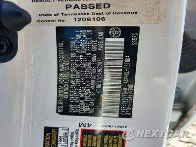 Zdjęcie 12 z 12 samochodu: 2010 TOYOTA CAMRY LE VIN:4T1BF3EK5AU572870 - miniatura