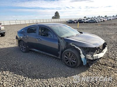 Czwarte zdjęcie samochodu z boku: 2020 HONDA CIVIC EX VIN:19XFC1F35LE009488 - miniatura