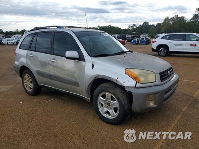 Czwarte zdjęcie samochodu z boku: 2001 TOYOTA RAV4 BASE VIN:JTEGH20V410014706 - miniatura
