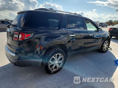 Trzecie zdjęcie samochodu z tyłu: 2014 GMC ACADIA SLT-2 VIN:1GKKRSKD6EJ102645 - miniatura