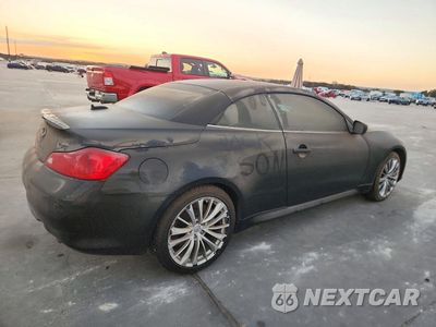Trzecie zdjęcie samochodu z tyłu: 2011 INFINITI G37 CONVERTIBLE BASE VIN:JN1CV6FE7BM952948 - miniatura