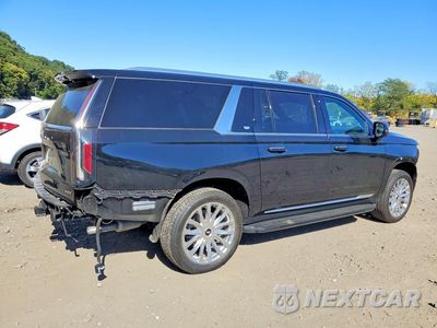 Trzecie zdjęcie samochodu z tyłu: 2024 CADILLAC ESCALADE ESV PREMIUM LUXURY VIN:1GYS4KKL1RR129044 - miniatura