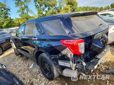 Drugie zdjęcie samochodu z przodu: 2020 FORD EXPLORER POLICE INTERCEPTOR VIN:1FM5K8AB1LGC93140 - miniatura