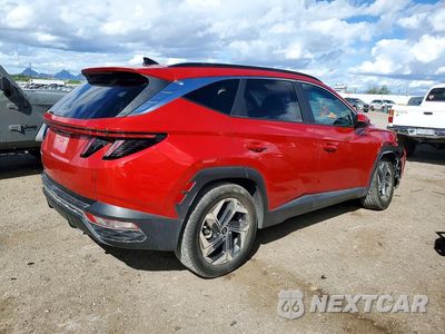 Trzecie zdjęcie samochodu z tyłu: 2023 HYUNDAI TUCSON SEL VIN:5NMJF3AE5PH207122 - miniatura