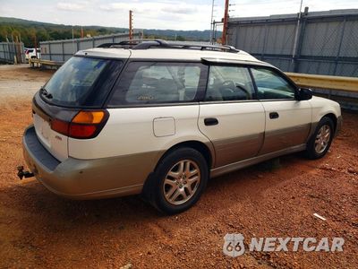 Trzecie zdjęcie samochodu z tyłu: 2002 SUBARU LEGACY OUTBACK VIN:4S3BH665427631657 - miniatura