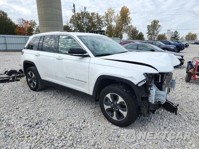 Czwarte zdjęcie samochodu z boku: 2022 JEEP GRAND CHEROKEE LIMITED 4XE VIN:1C4RJYB67N8756518 - miniatura
