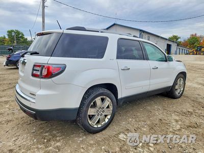 Trzecie zdjęcie samochodu z tyłu: 2017 GMC ACADIA LIMITED SLT-2 VIN:1GKKVSKD4HJ313777 - miniatura