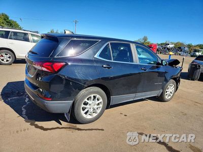 Trzecie zdjęcie samochodu z tyłu: 2022 CHEVROLET EQUINOX LT VIN:3GNAXUEV0NL113122 - miniatura