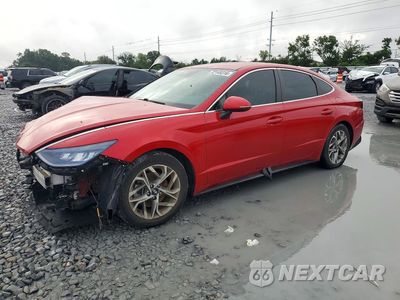 2021 HYUNDAI SONATA SEL KMHL64JAXMA146153 - główne zdjęcie licytacji z USA - miniatura