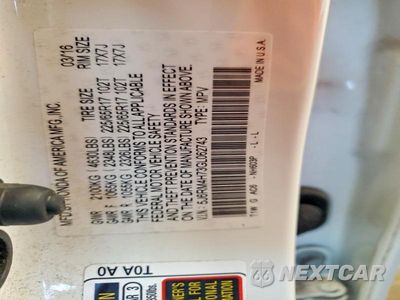 Zdjęcie 14 z 14 samochodu: 2016 HONDA CR-V EXL VIN:5J6RM4H73GL062743 - miniatura
