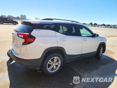 Trzecie zdjęcie samochodu z tyłu: 2022 GMC TERRAIN SLE VIN:3GKALMEV7NL191521 - miniatura