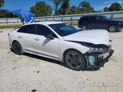 Czwarte zdjęcie samochodu z boku: 2023 KIA K5 GT LINE VIN:5XXG64J23PG181950 - miniatura