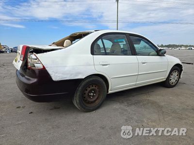 Trzecie zdjęcie samochodu z tyłu: 2004 HONDA CIVIC LX VIN:1HGES16534L015574 - miniatura