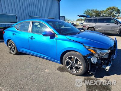 Czwarte zdjęcie samochodu z boku: 2024 NISSAN SENTRA SV VIN:3N1AB8CV3RY314039 - miniatura