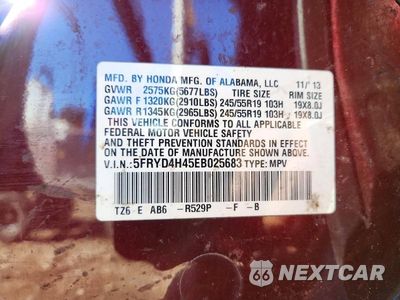 Zdjęcie 13 z 13 samochodu: 2014 ACURA MDX TECHNOLOGY VIN:5FRYD4H45EB025683 - miniatura