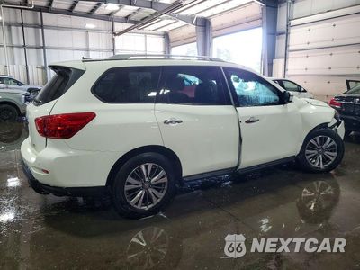Trzecie zdjęcie samochodu z tyłu: 2017 NISSAN PATHFINDER SV VIN:5N1DR2MN8HC652766 - miniatura