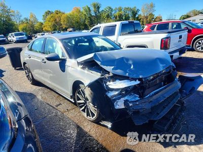 Czwarte zdjęcie samochodu z boku: 2023 HONDA ACCORD TOURING HYBRID VIN:1HGCY2F81PA032279 - miniatura