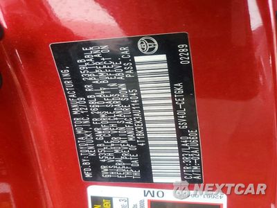 Zdjęcie 12 z 12 samochodu: 2010 TOYOTA CAMRY XLE V6 VIN:4T1BK3EK3AU114045 - miniatura