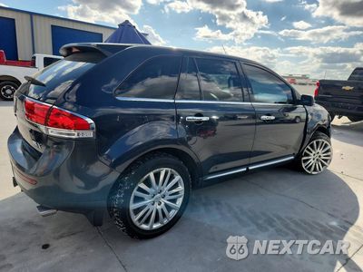 Trzecie zdjęcie samochodu z tyłu: 2013 LINCOLN MKX SELECT VIN:2LMDJ6JK9DBL61071 - miniatura