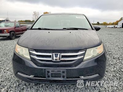 Piąte zdjęcie samochodu w środku: 2014 HONDA ODYSSEY EXL VIN:5FNRL5H66EB044954 - miniatura