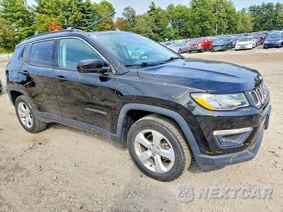 Czwarte zdjęcie samochodu z boku: 2019 JEEP COMPASS LATITUDE VIN:3C4NJDBB8KT850568 - miniatura