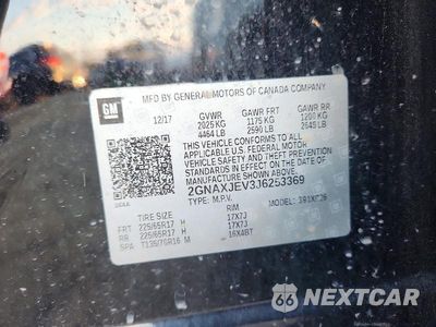 Zdjęcie 13 z 13 samochodu: 2018 CHEVROLET EQUINOX LT VIN:2GNAXJEV3J6253369 - miniatura