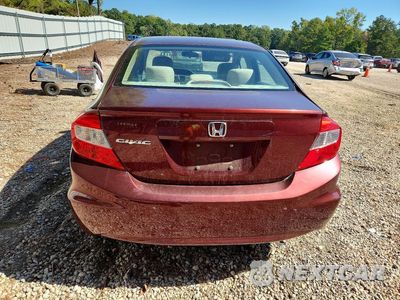 Zdjęcie 6 z 12 samochodu: 2012 HONDA CIVIC LX VIN:19XFB2F56CE330160 - miniatura