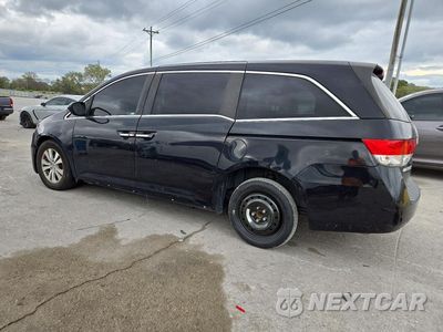 Drugie zdjęcie samochodu z przodu: 2015 HONDA ODYSSEY EXL VIN:5FNRL5H64FB090560 - miniatura
