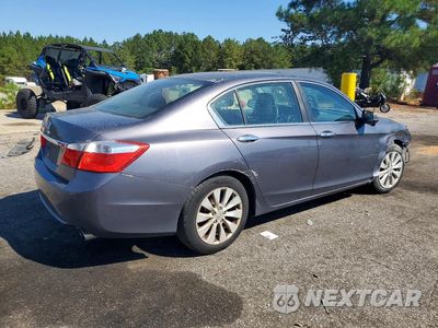 Trzecie zdjęcie samochodu z tyłu: 2014 HONDA ACCORD EX VIN:1HGCR2F73EA045651 - miniatura