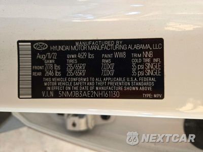 Zdjęcie 13 z 13 samochodu: 2022 HYUNDAI TUCSON SEL VIN:5NMJB3AE2NH161130 - miniatura