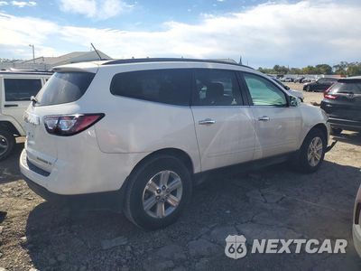 Trzecie zdjęcie samochodu z tyłu: 2013 CHEVROLET TRAVERSE LT VIN:1GNKVJKD1DJ101622 - miniatura