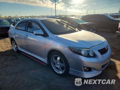 Czwarte zdjęcie samochodu z boku: 2010 TOYOTA COROLLA S VIN:1NXBU4EE7AZ363880 - miniatura